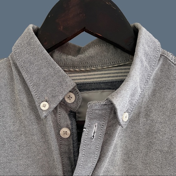 Minimum Brand Button Down — Grey - Picture 4 of 5